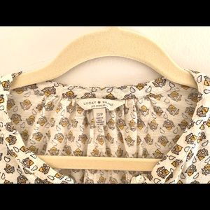 3 for $35 Lucky Brand Pattern Blouse